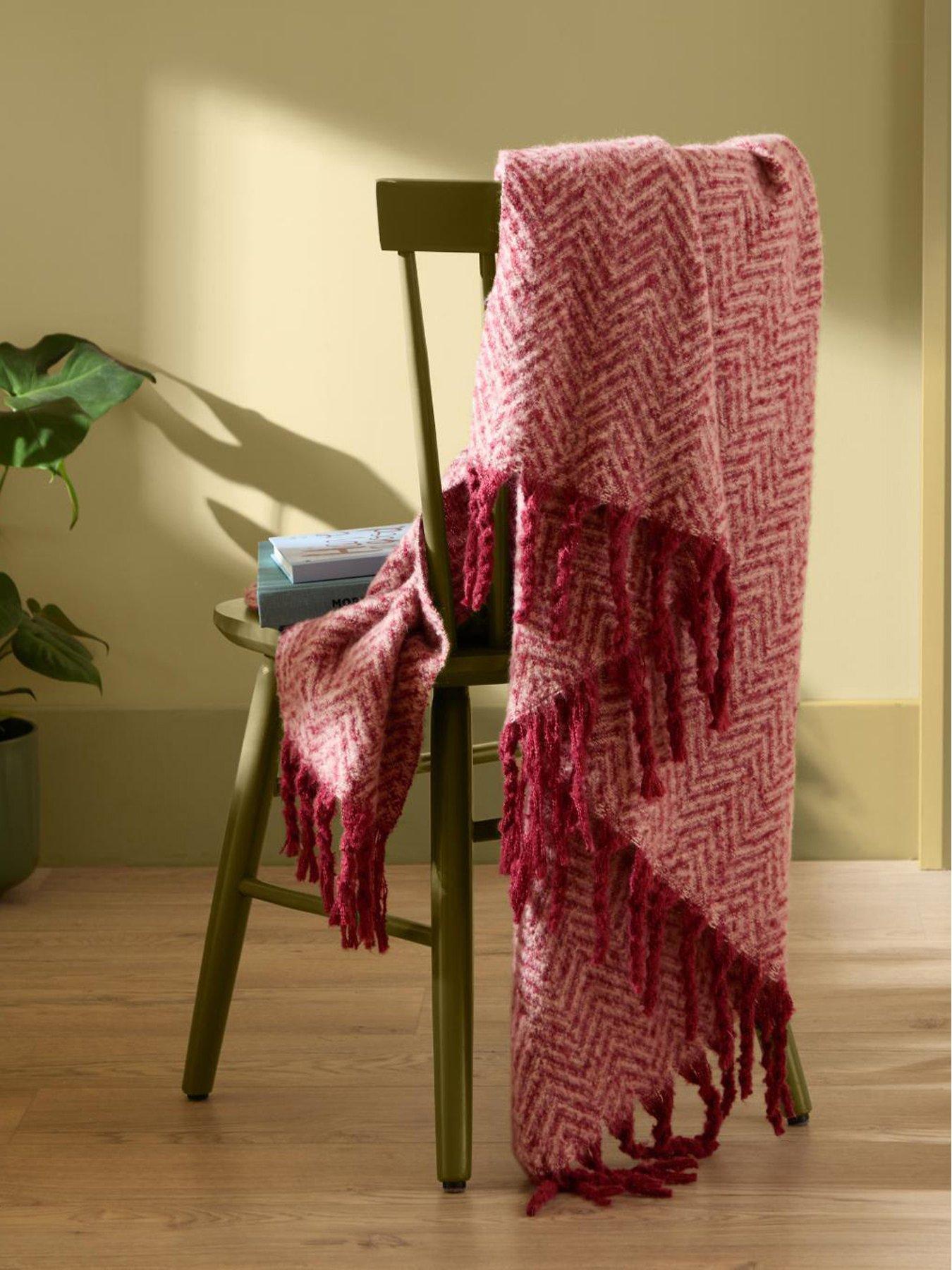 Furn Tweedie 130x180 Throw Cinnamon
