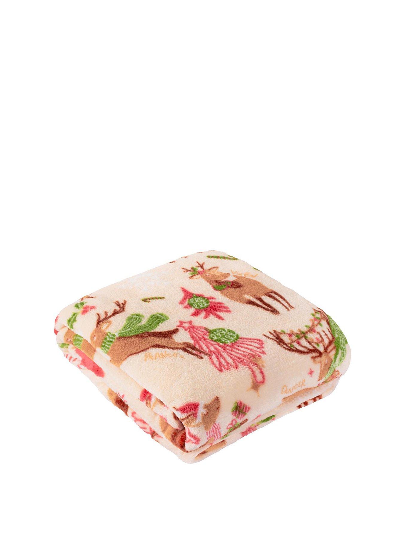 Image 2 of 4 of Duvet Day Sleigh Team 130x150 Throw Multi