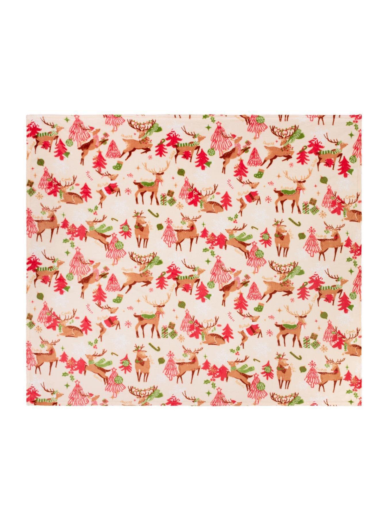 Image 3 of 4 of Duvet Day Sleigh Team 130x150 Throw Multi