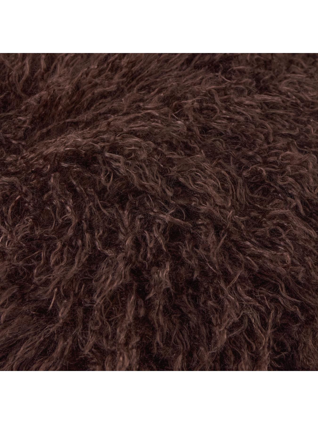 Image 2 of 3 of Furn Rowan 50x50 Polyester Cushion Chocolate