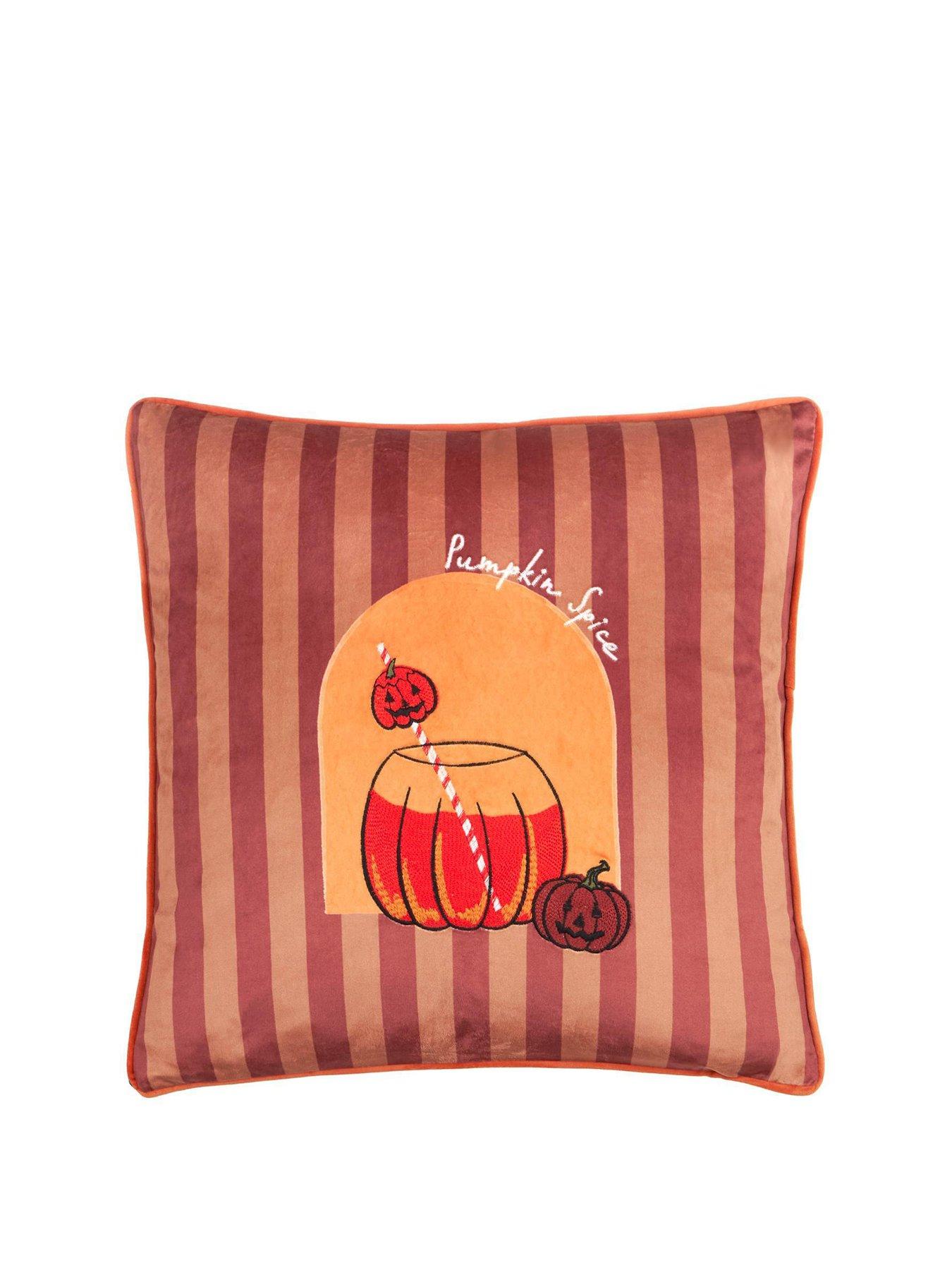 Image 2 of 4 of Furn Pumpkin Spice 45x45 Polyester Cushion Orange