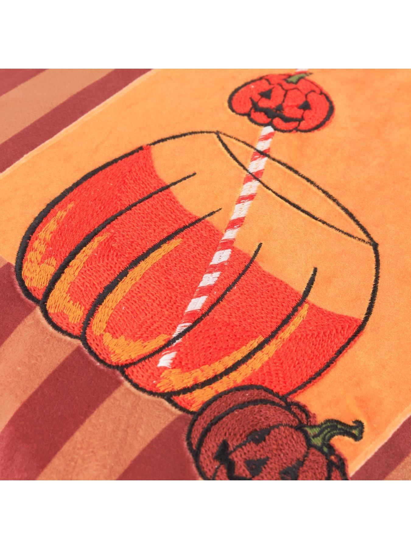 Image 3 of 4 of Furn Pumpkin Spice 45x45 Polyester Cushion Orange