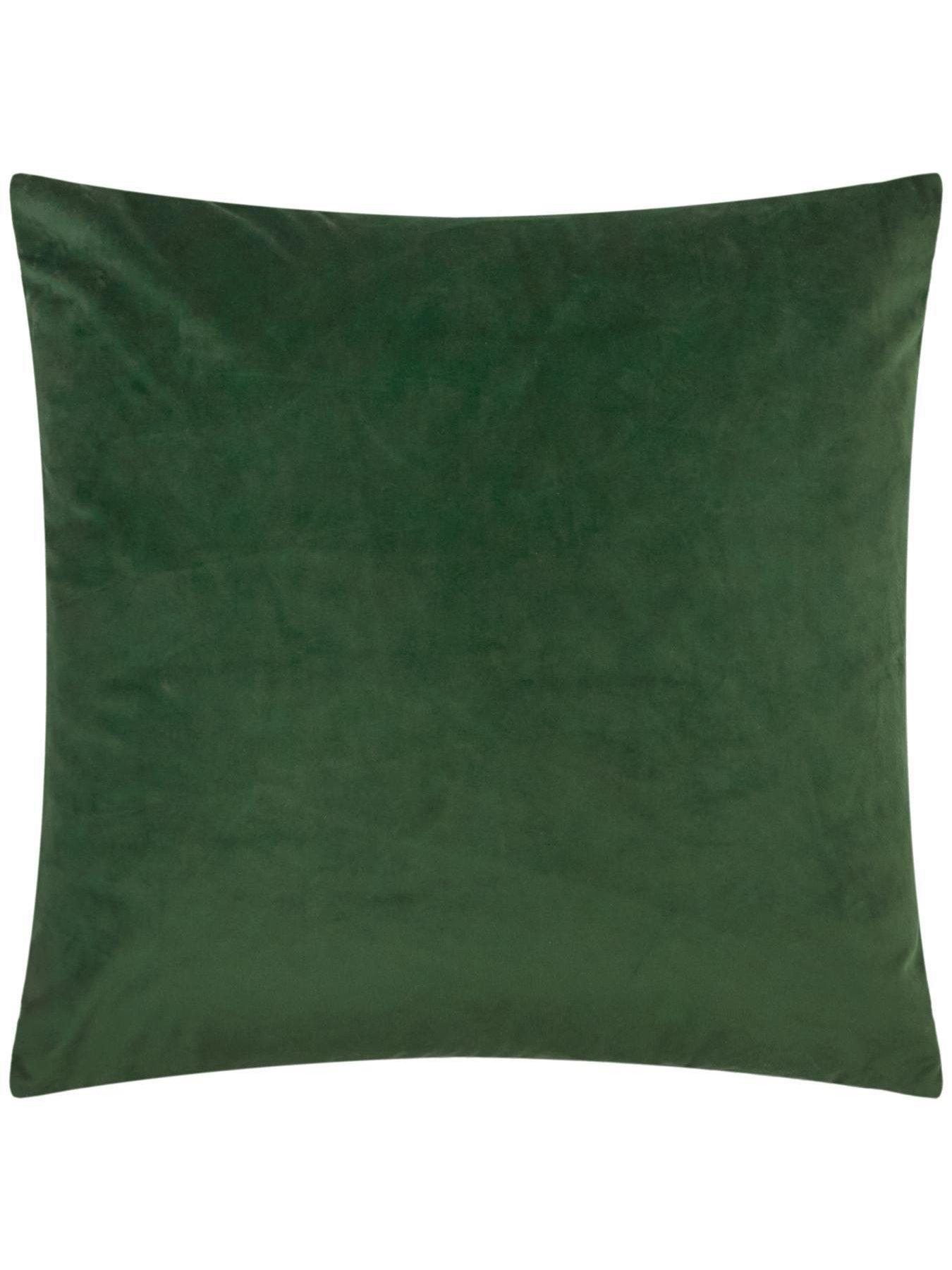 Image 4 of 4 of Furn Winter Pines 43x43 Polyester Cushion Spruce Green