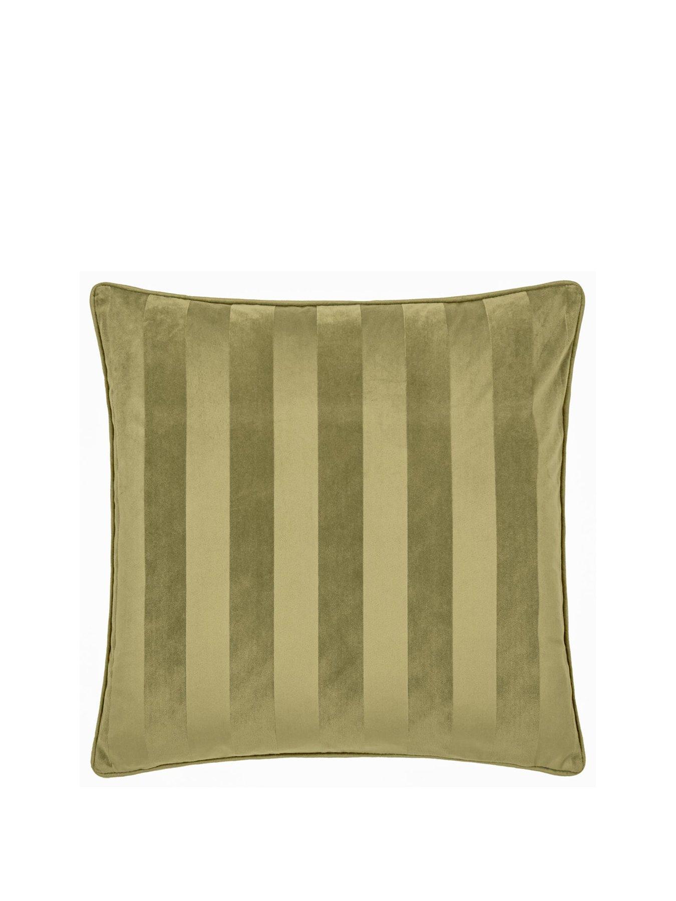 Image 2 of 4 of Paoletti Regency Stripe 45x45cm Polyester Cushion