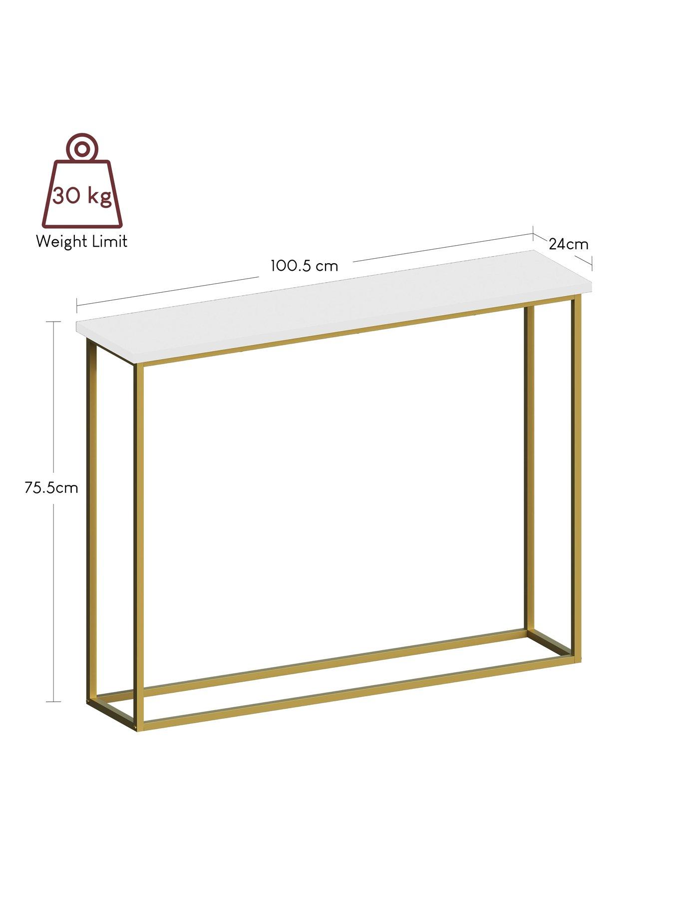 Image 6 of 7 of Vida Designs Dorian Console Table
