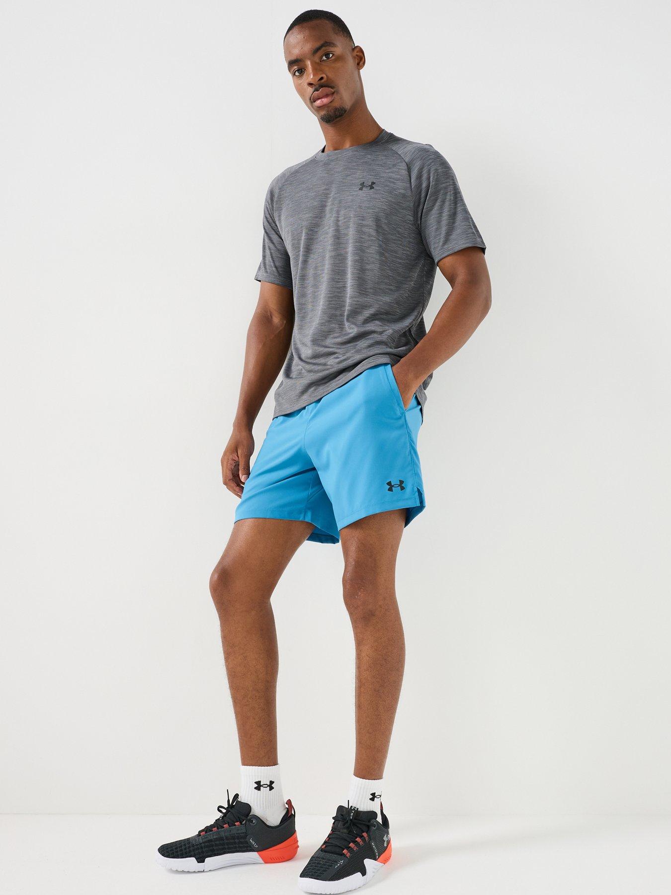 Image 3 of 6 of UNDER ARMOUR Mens Training Tech Textured T-Shirt - Grey
