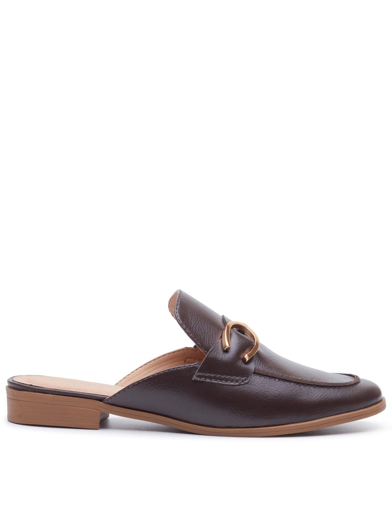 Hush Puppies Calla Mule - Chocolate