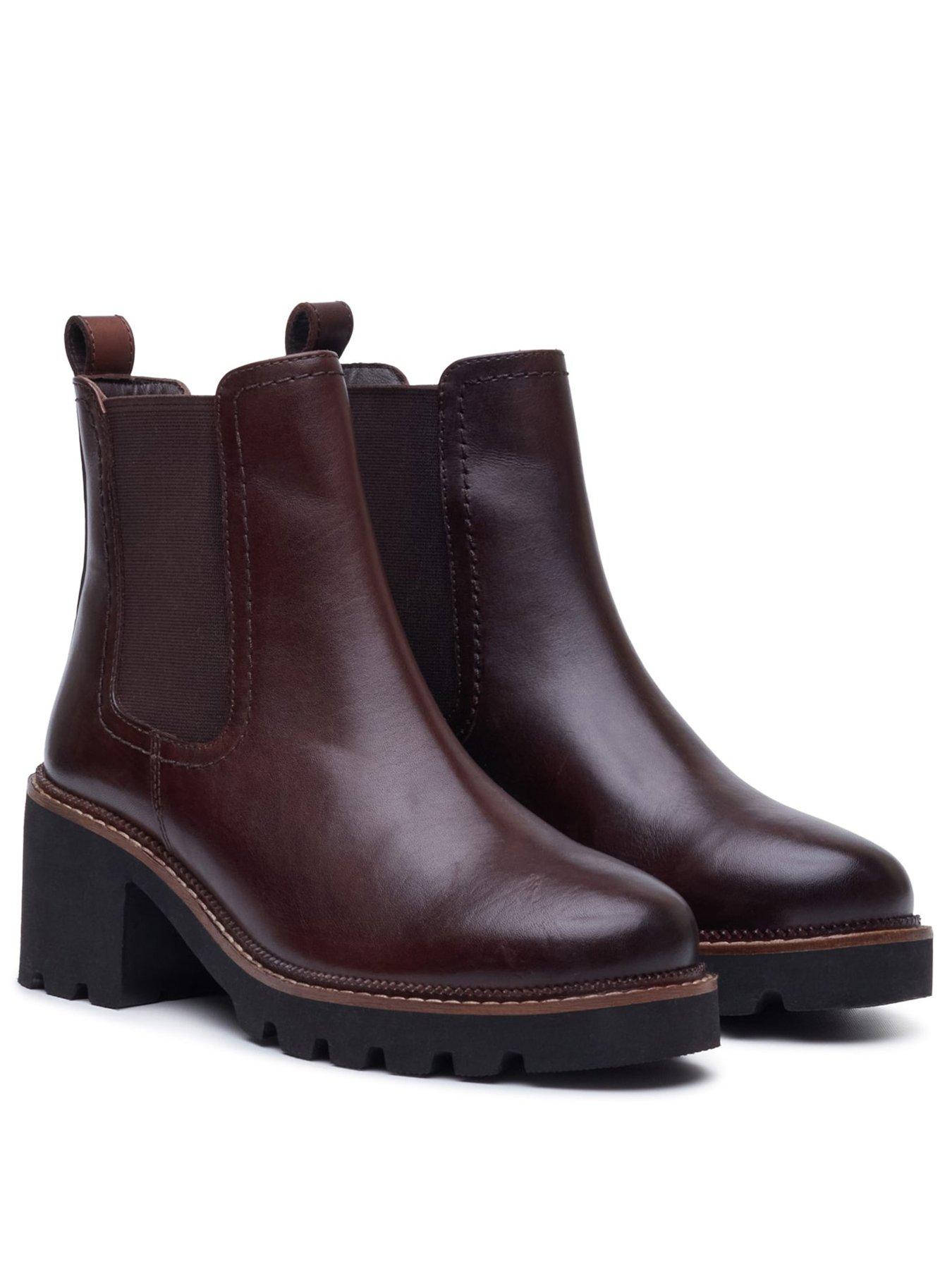 Image 2 of 6 of Hush Puppies Gaia Chelsea Boot - Chocolate
