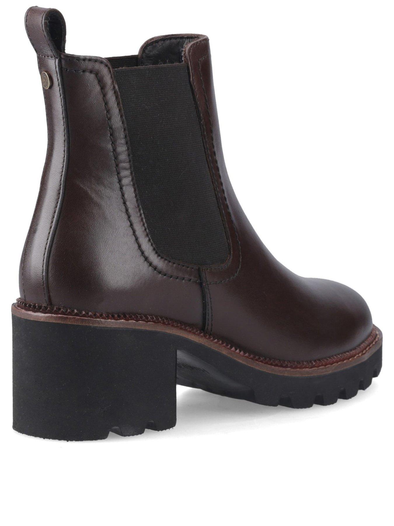 Image 3 of 6 of Hush Puppies Gaia Chelsea Boot - Chocolate