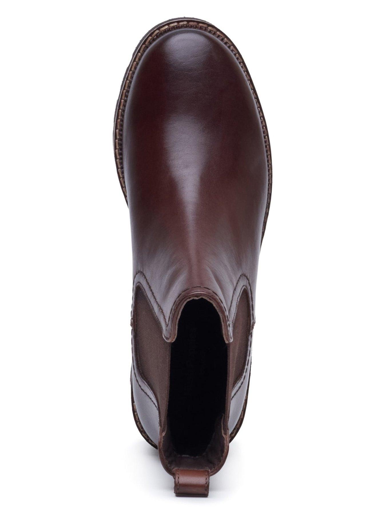 Image 4 of 6 of Hush Puppies Gaia Chelsea Boot - Chocolate