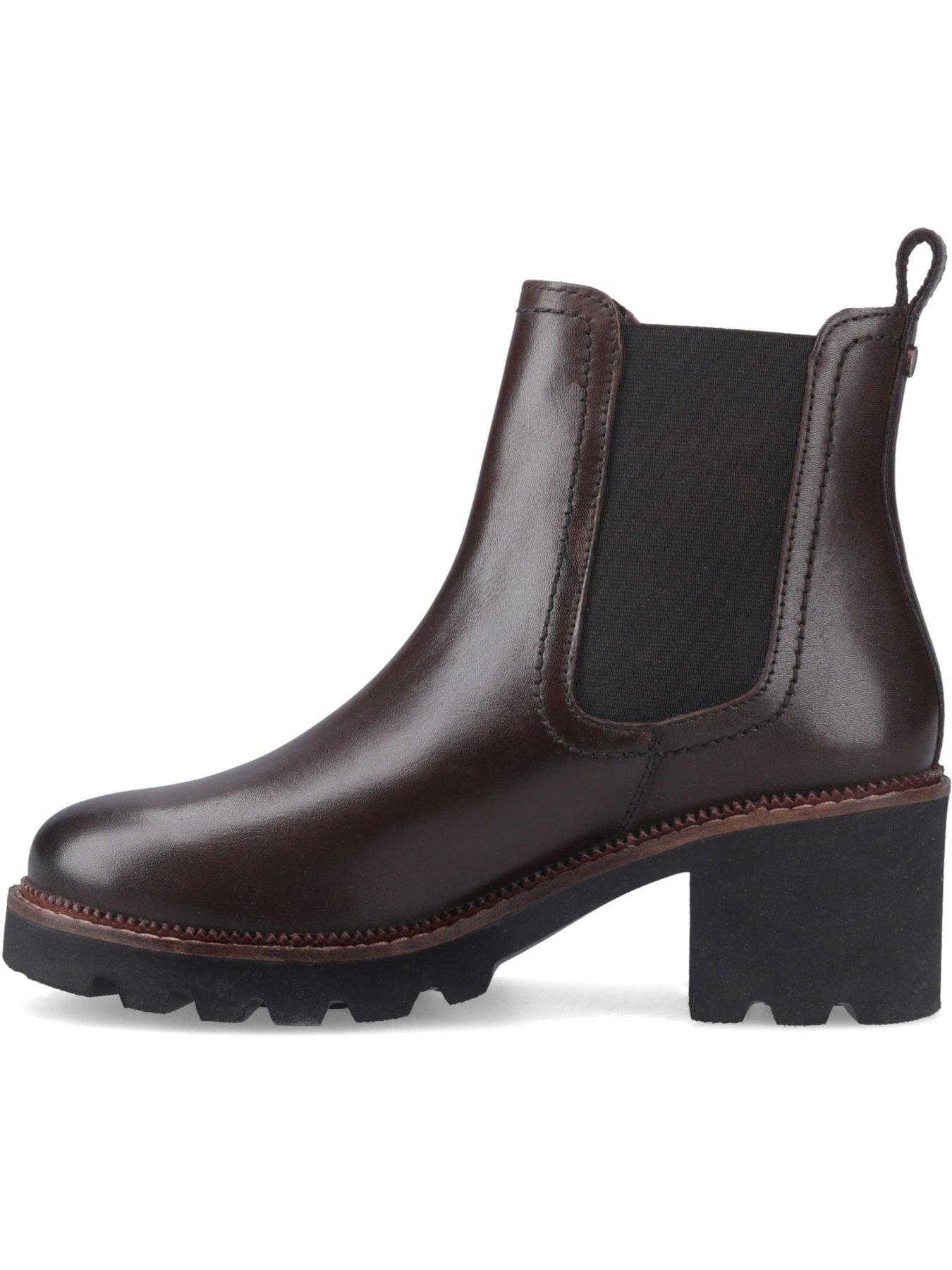 Image 6 of 6 of Hush Puppies Gaia Chelsea Boot - Chocolate