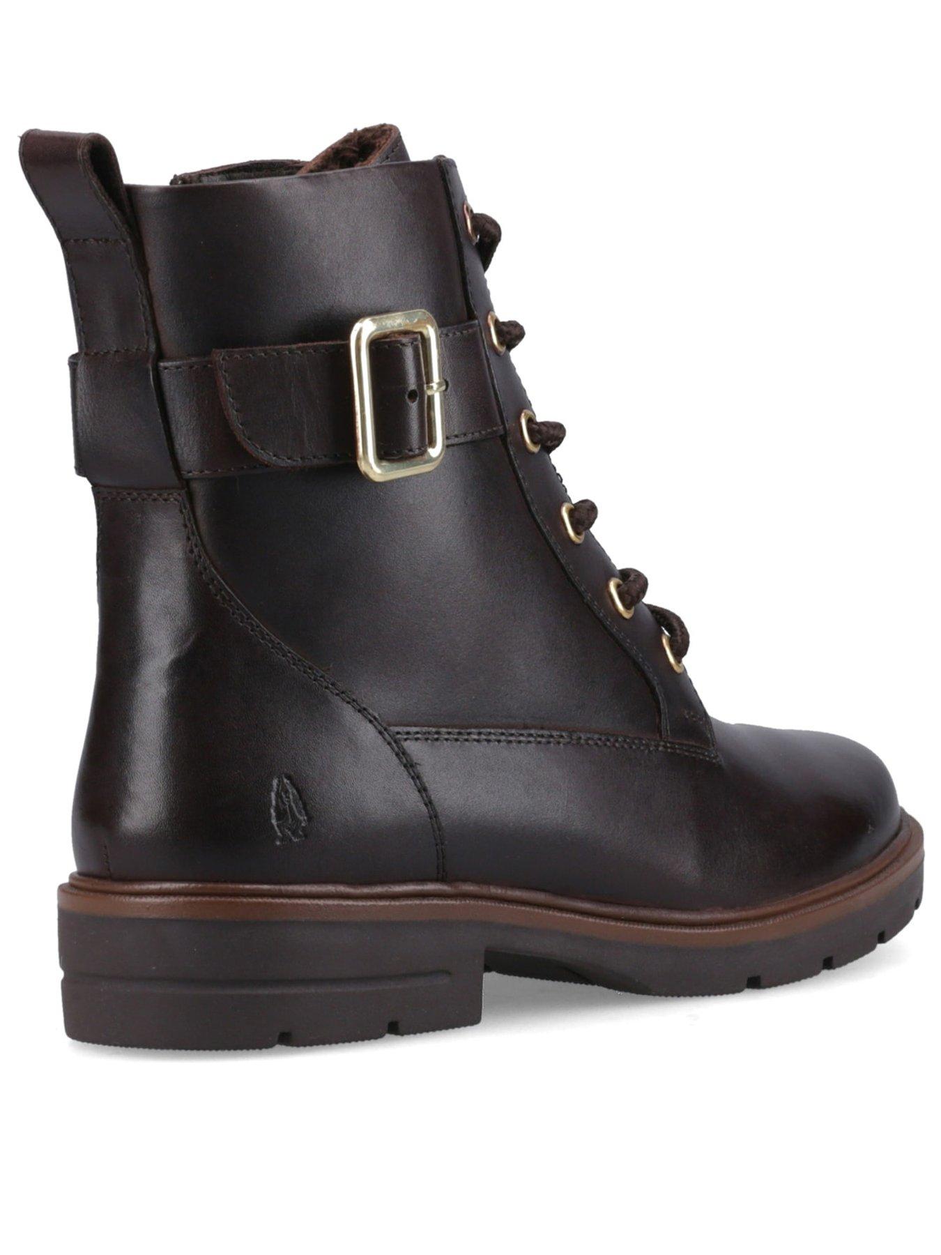 Image 3 of 4 of Hush Puppies Teagan Biker Boot - Black