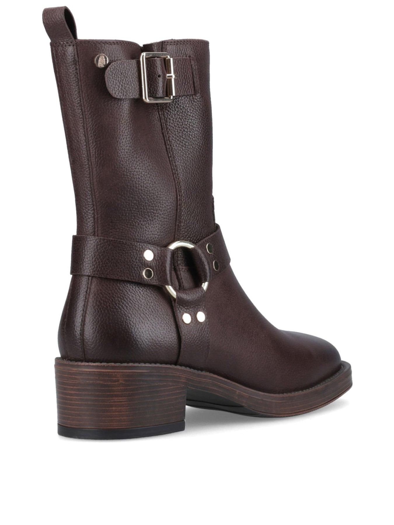 Image 3 of 5 of Hush Puppies Althea Buckle Boot - Brown