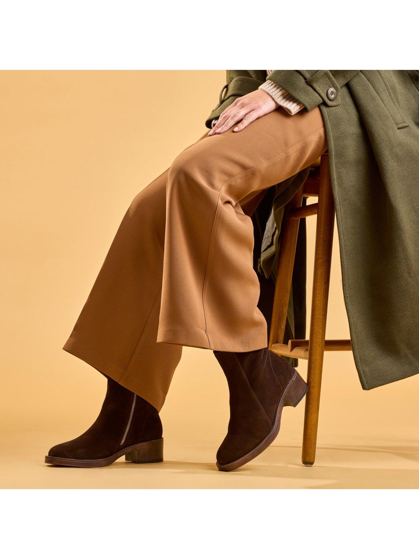 Image 6 of 7 of Hush Puppies Ayla Boot - Dark Brown