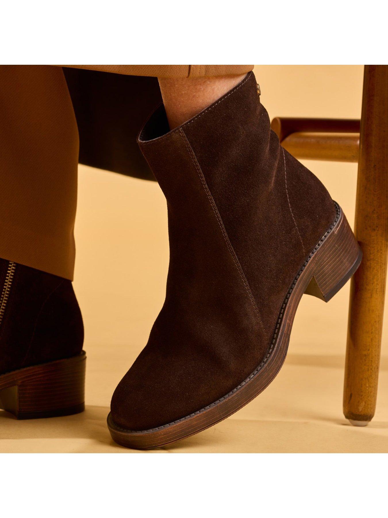 Image 7 of 7 of Hush Puppies Ayla Boot - Dark Brown