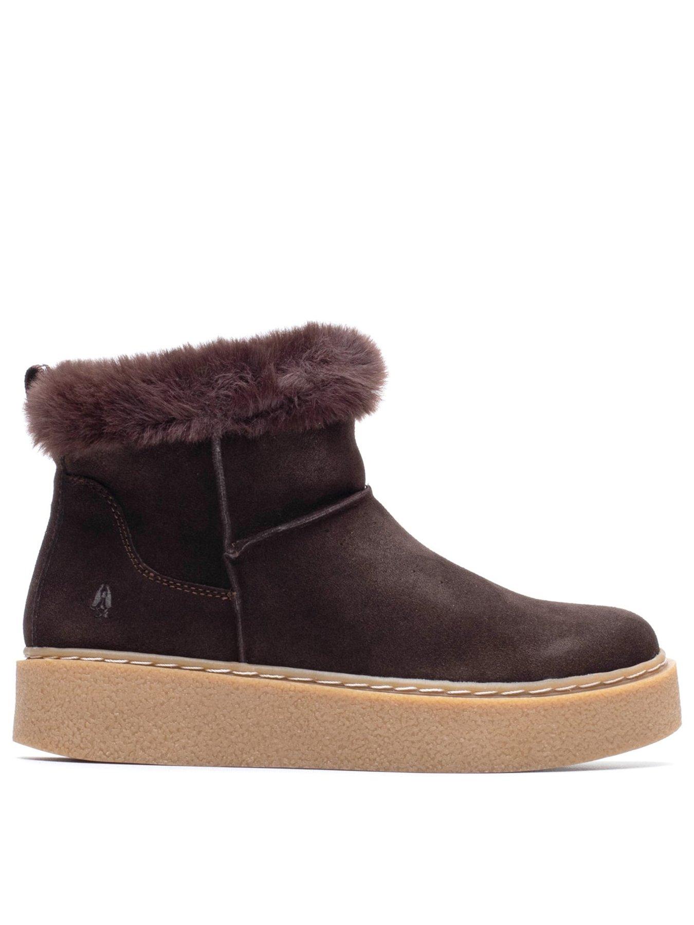 Hush Puppies Becca Low Bootie - Brown