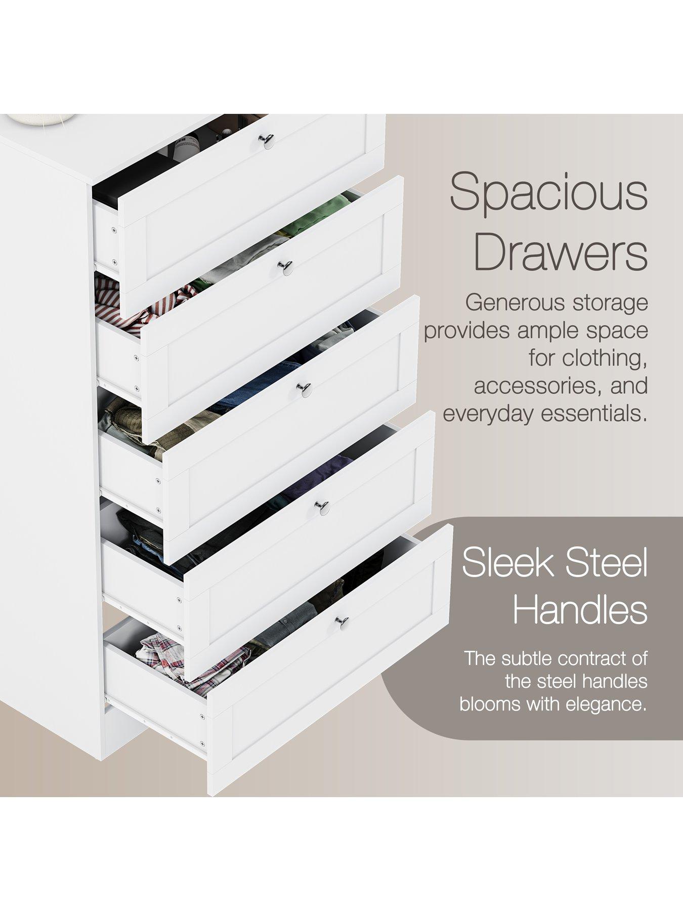 Image 4 of 7 of Vida Designs Altino 5 Drawer Chest