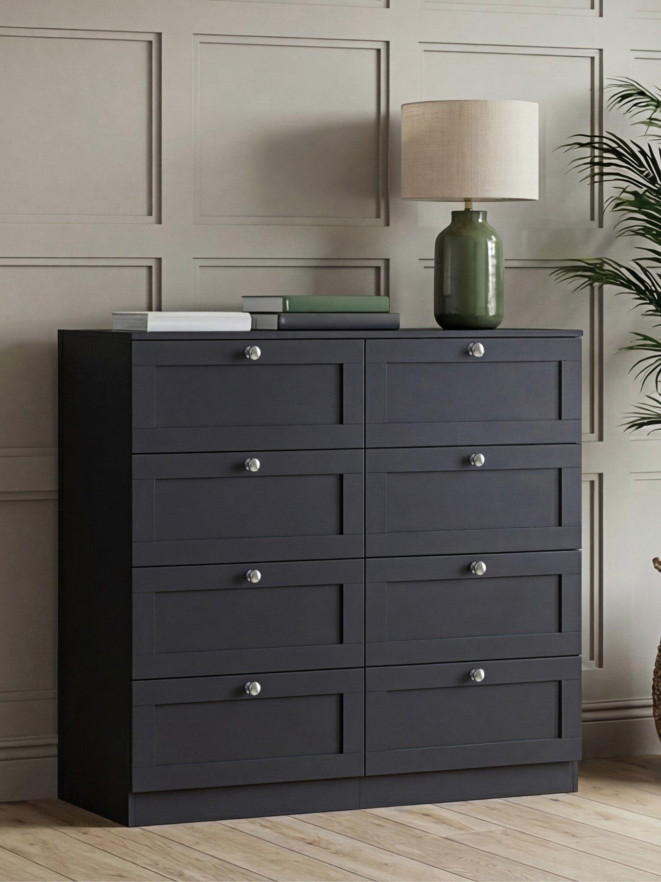 Vida Designs Altino 8 Drawer Double Chest