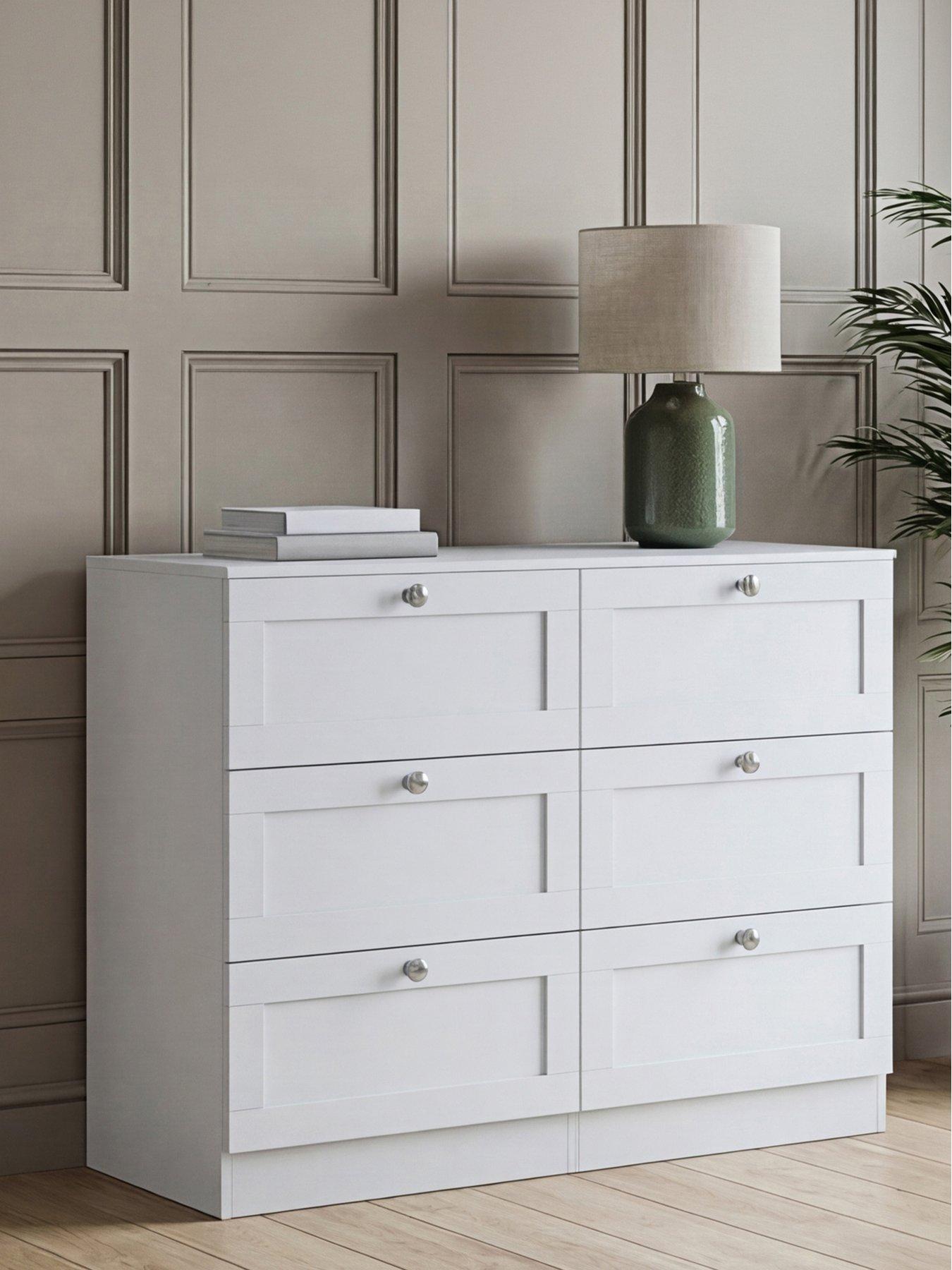 Vida Designs Altino 6 Drawer Double Chest