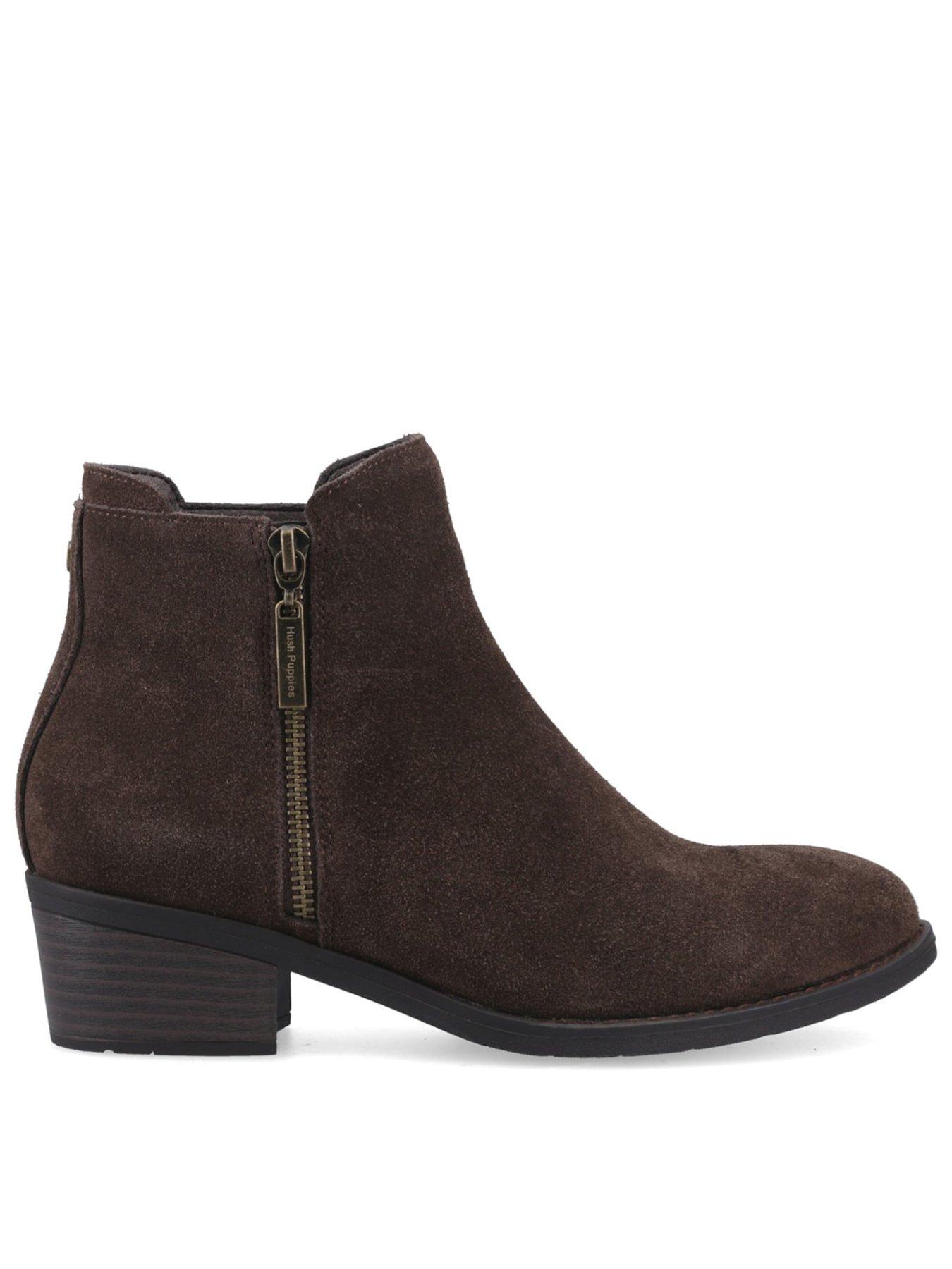 Hush Puppies Ingrid Zip Boot