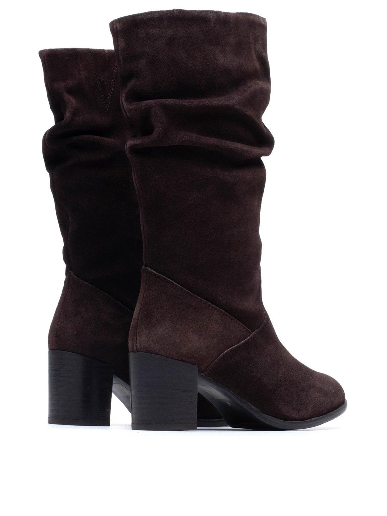 Image 3 of 6 of Hush Puppies Cosima Rushed Boot - Brown