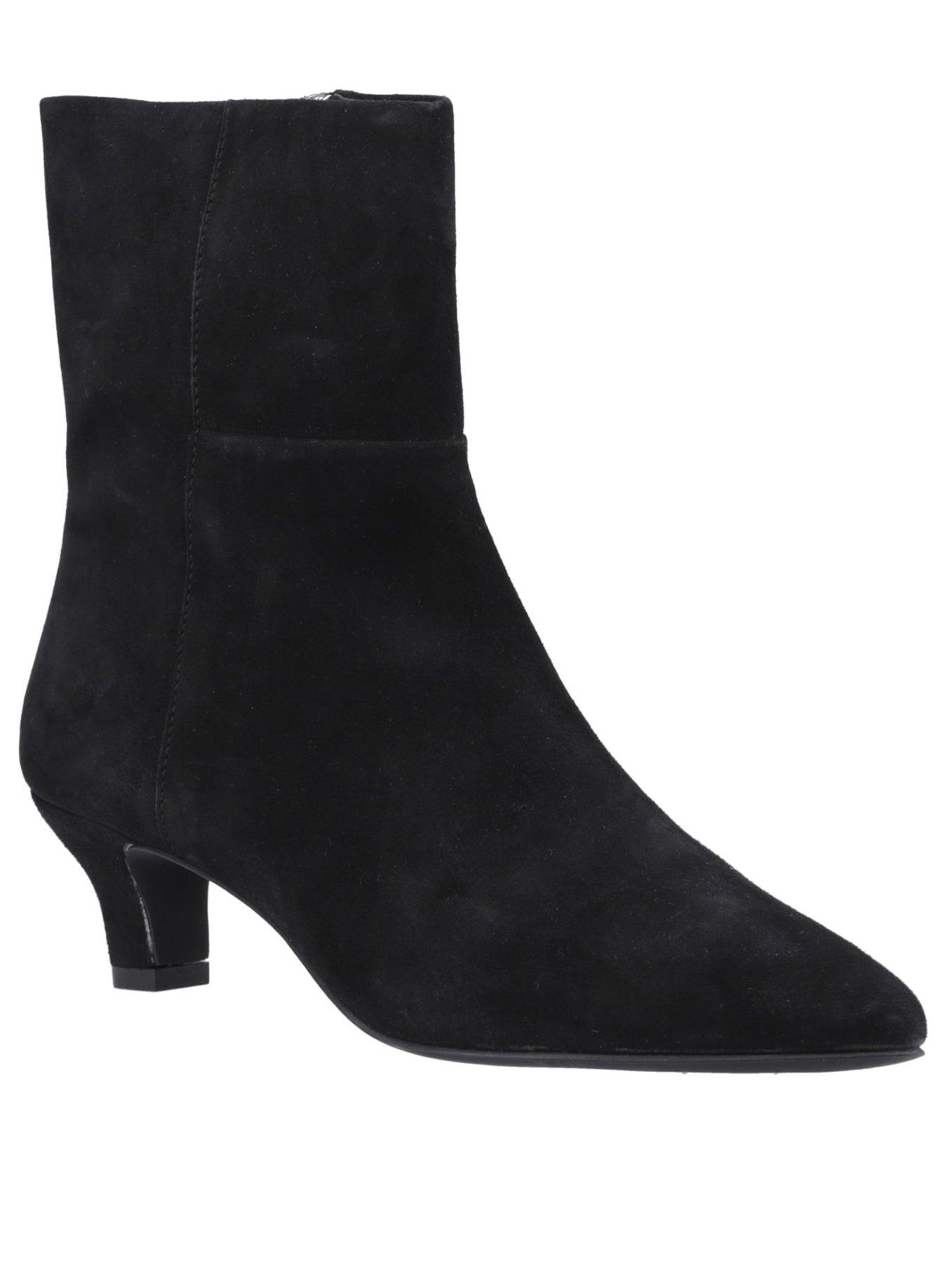 Image 2 of 5 of Hush Puppies Nahla Heeled Boots - Black