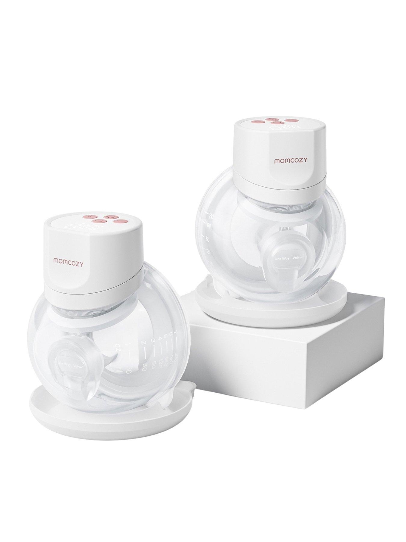 Image 1 of 8 of Momcozy S12 Pro+ Wearable Electric Breast Pump Double-White