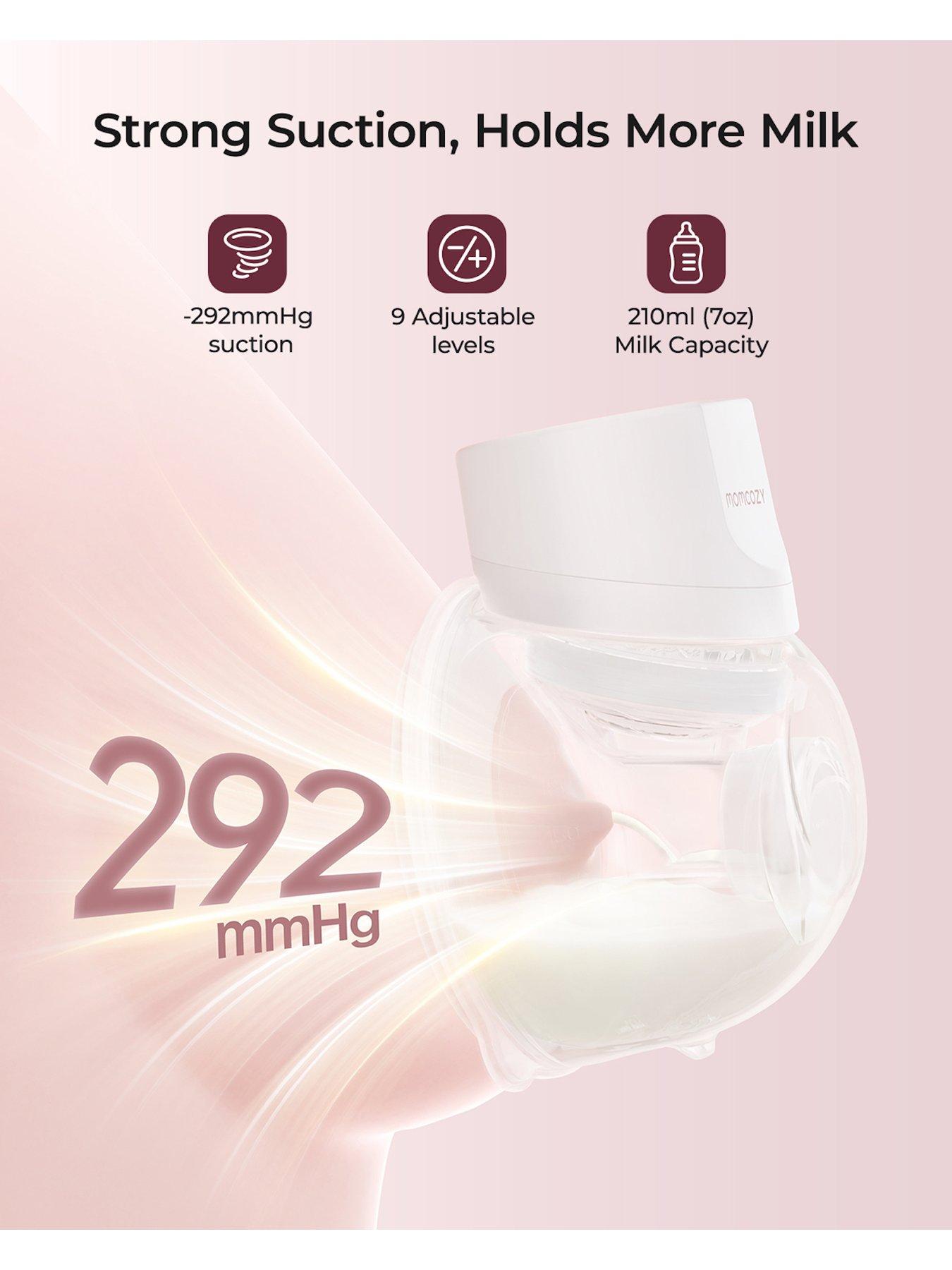 Image 6 of 8 of Momcozy S12 Pro+ Wearable Electric Breast Pump Double-White