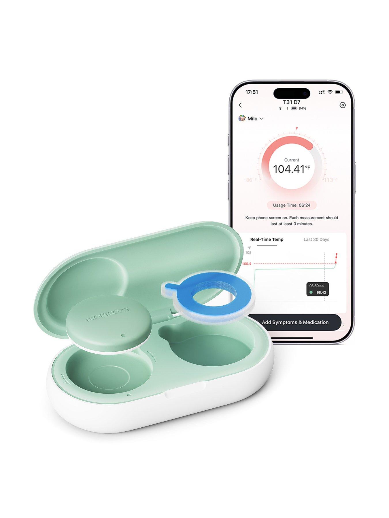 Image 6 of 7 of Momcozy Smart Baby Thermometer Bundle