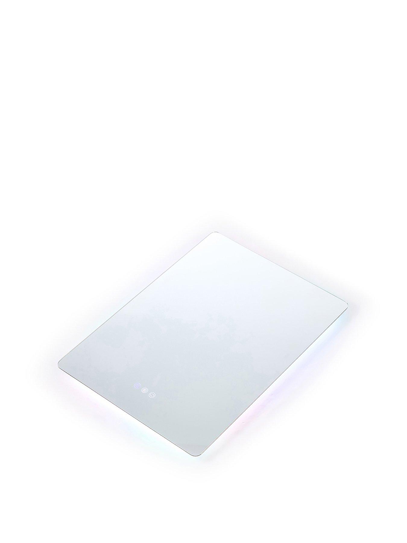 Image 2 of 7 of Living and Home Translucent Type Led Anti-fog Bathroom Mirror 50cm X 70cm