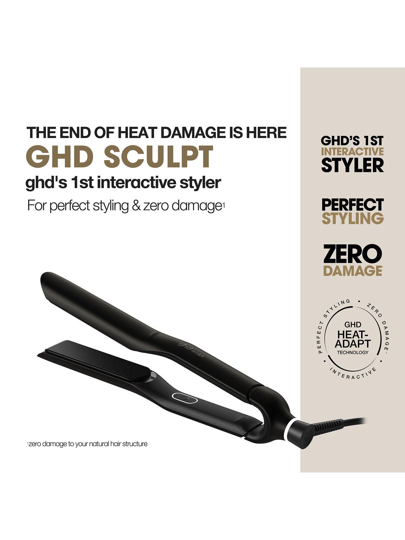 Image 3 of 7 of ghd Sculpt Interactive Hair Straightener - In Black