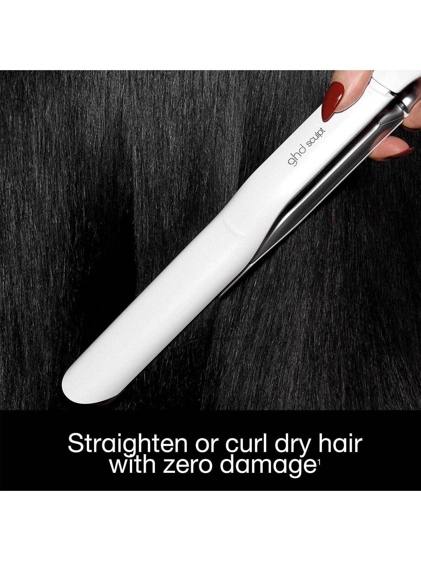 Image 6 of 7 of ghd Sculpt Interactive Hair Straightener - In White