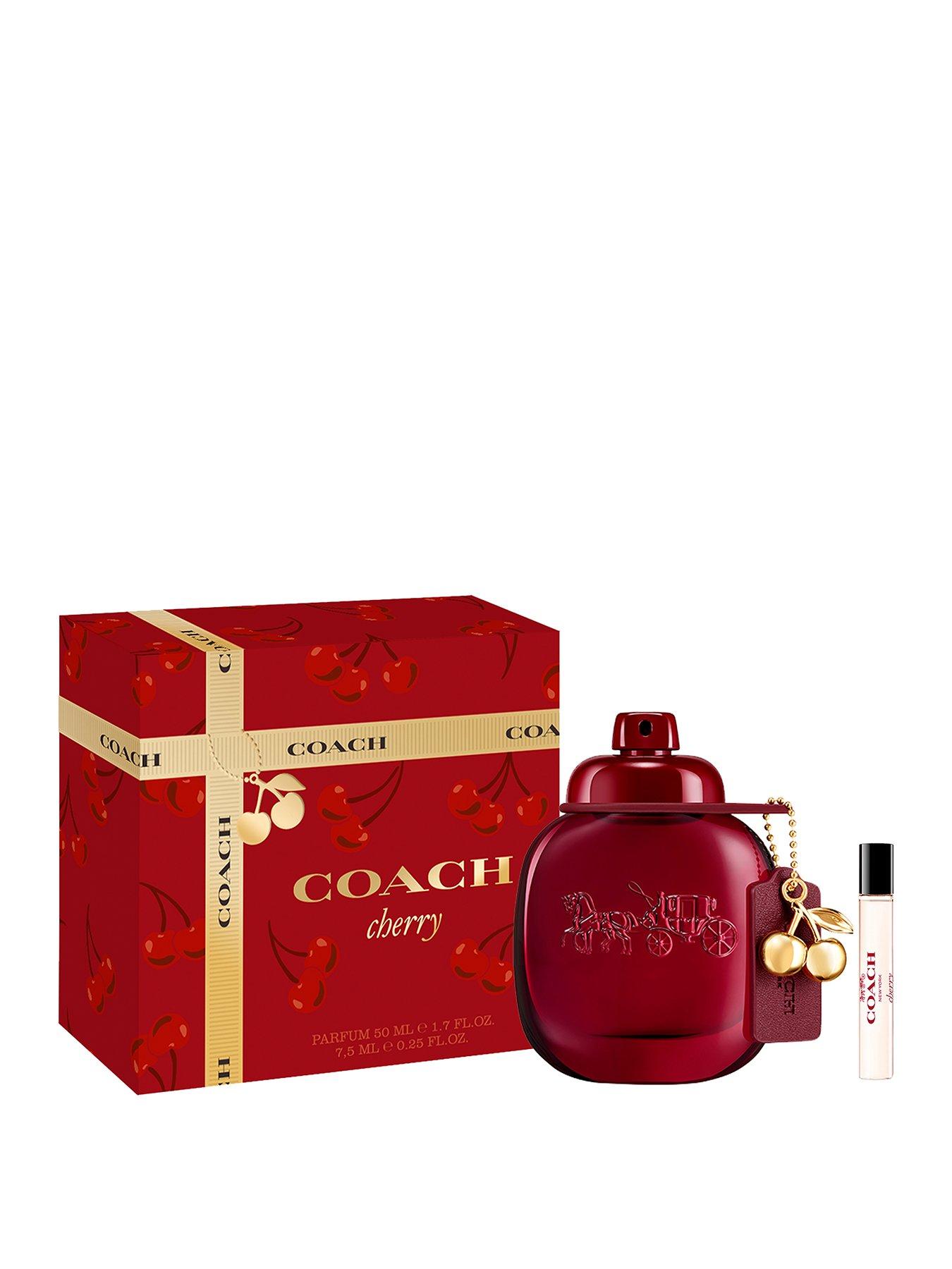Image 1 of 1 of COACH Cherry Eau de Parfum 50ml & Travel Spray 7.5ml Set