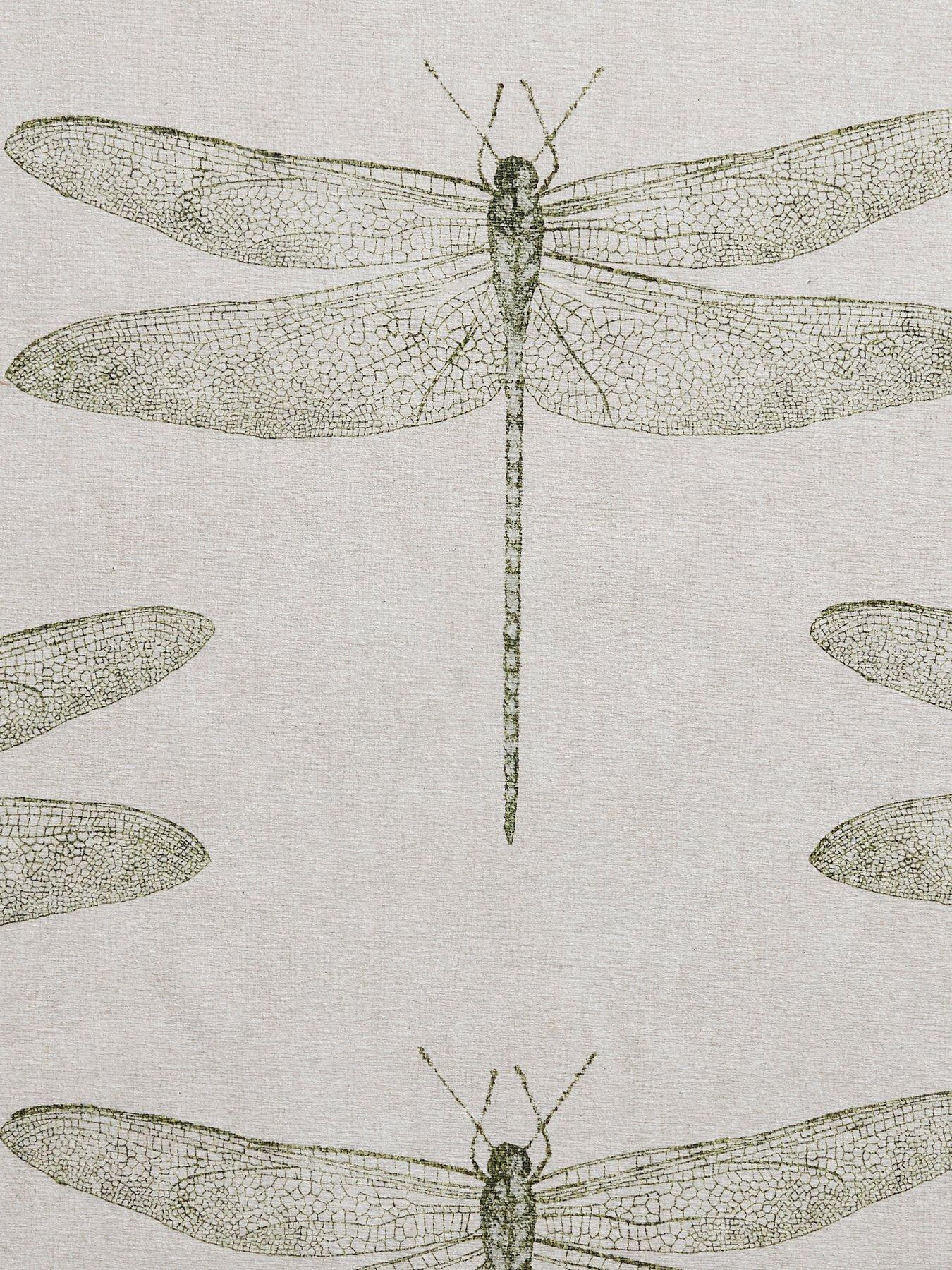 Image 3 of 7 of Clarke & Clarke Harlequin Demoiselle Fern  - 076 x 150