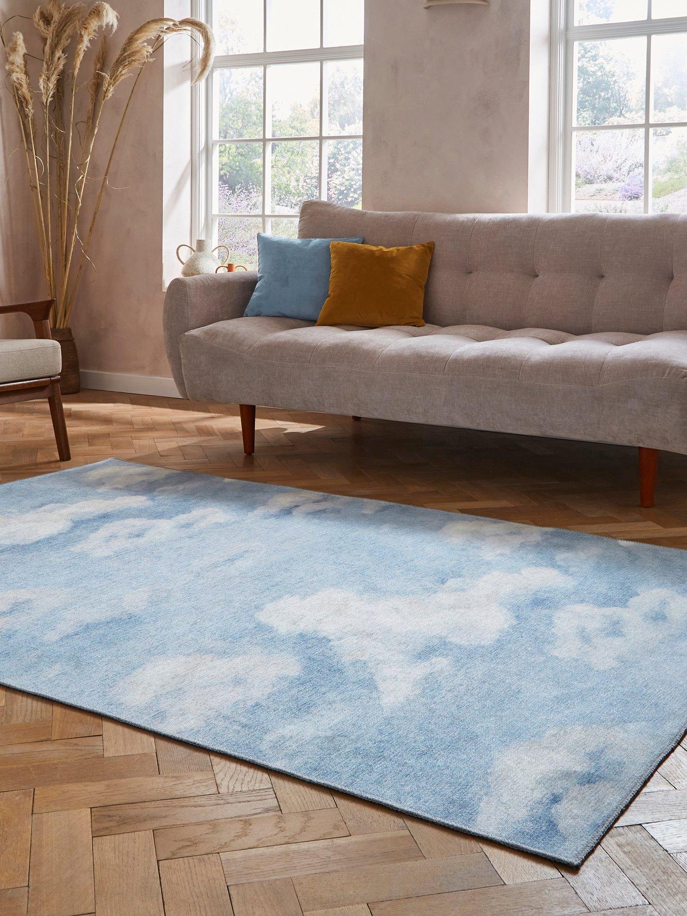 Clarke & Clarke Harlequin Air Sky Blue  - 076 x 150
