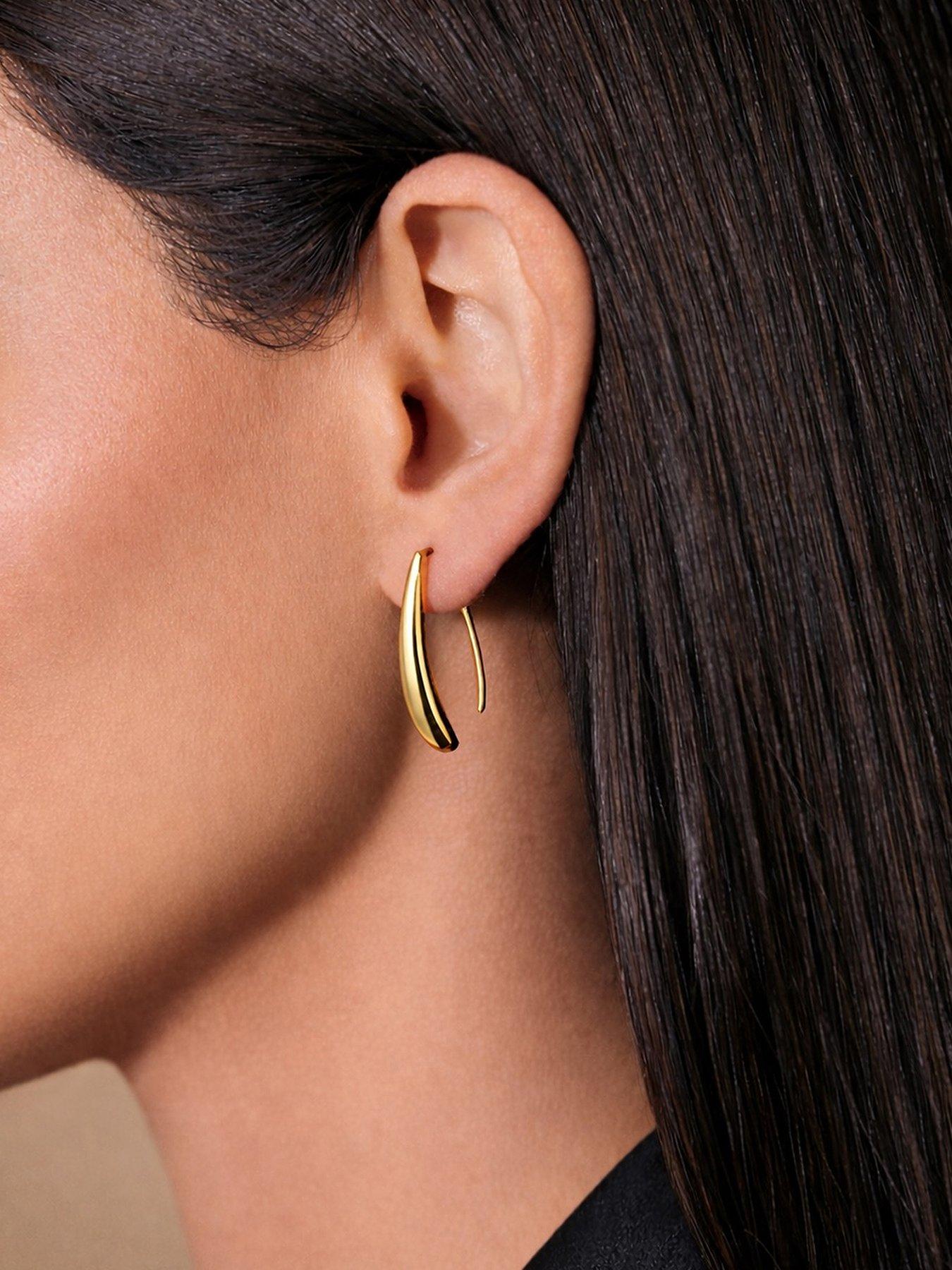 Lauren by Ralph Lauren Lauren Ralph Lauren Gold Threader Earrings