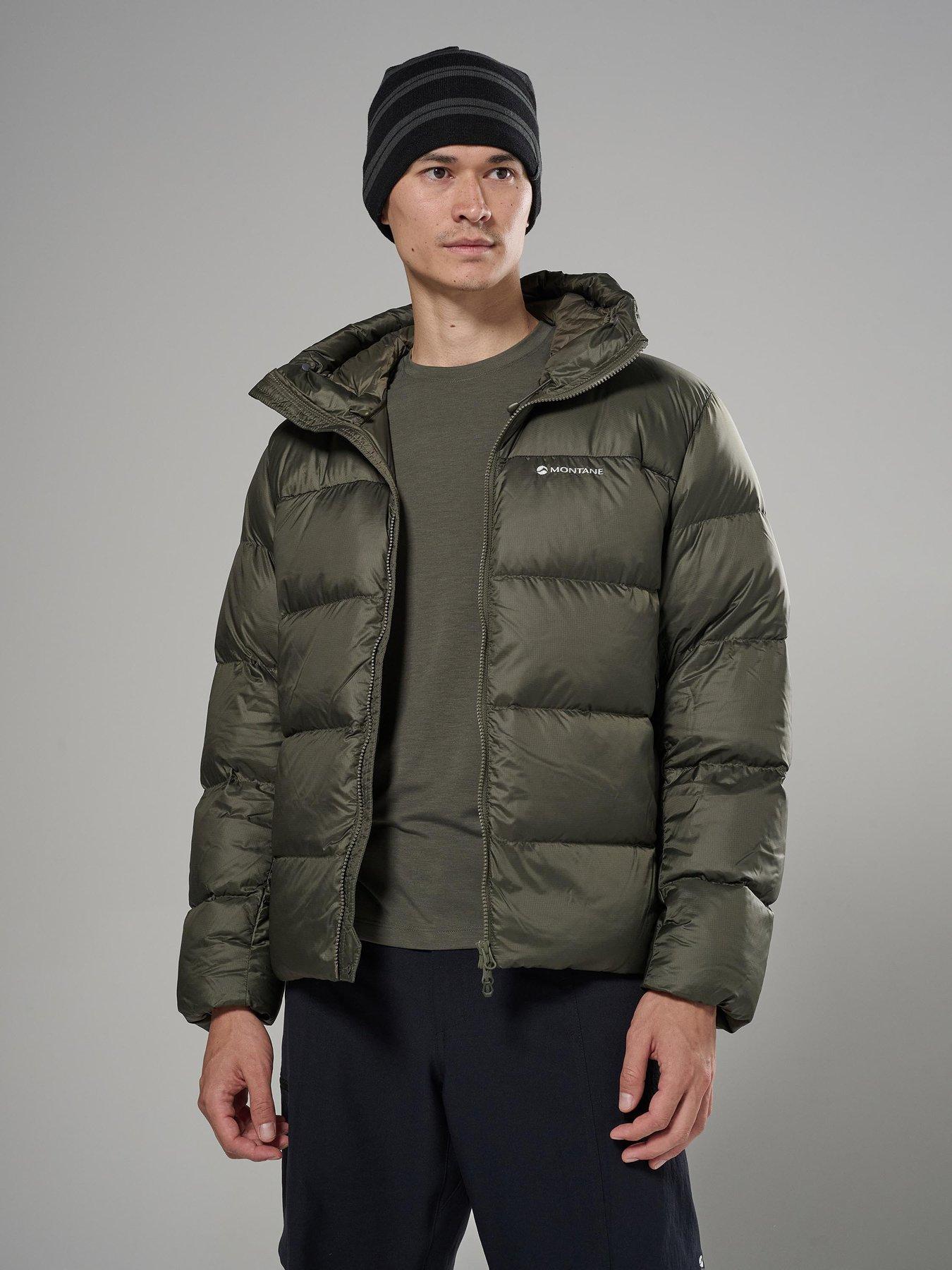 Image 1 of 7 of Montane Mens Thaw Hooded Insulated Padded Jacket - Green