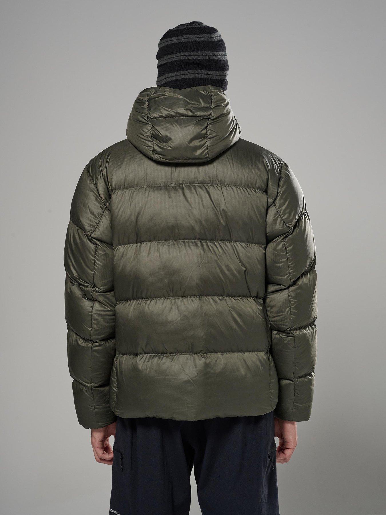 Image 2 of 7 of Montane Mens Thaw Hooded Insulated Padded Jacket - Green