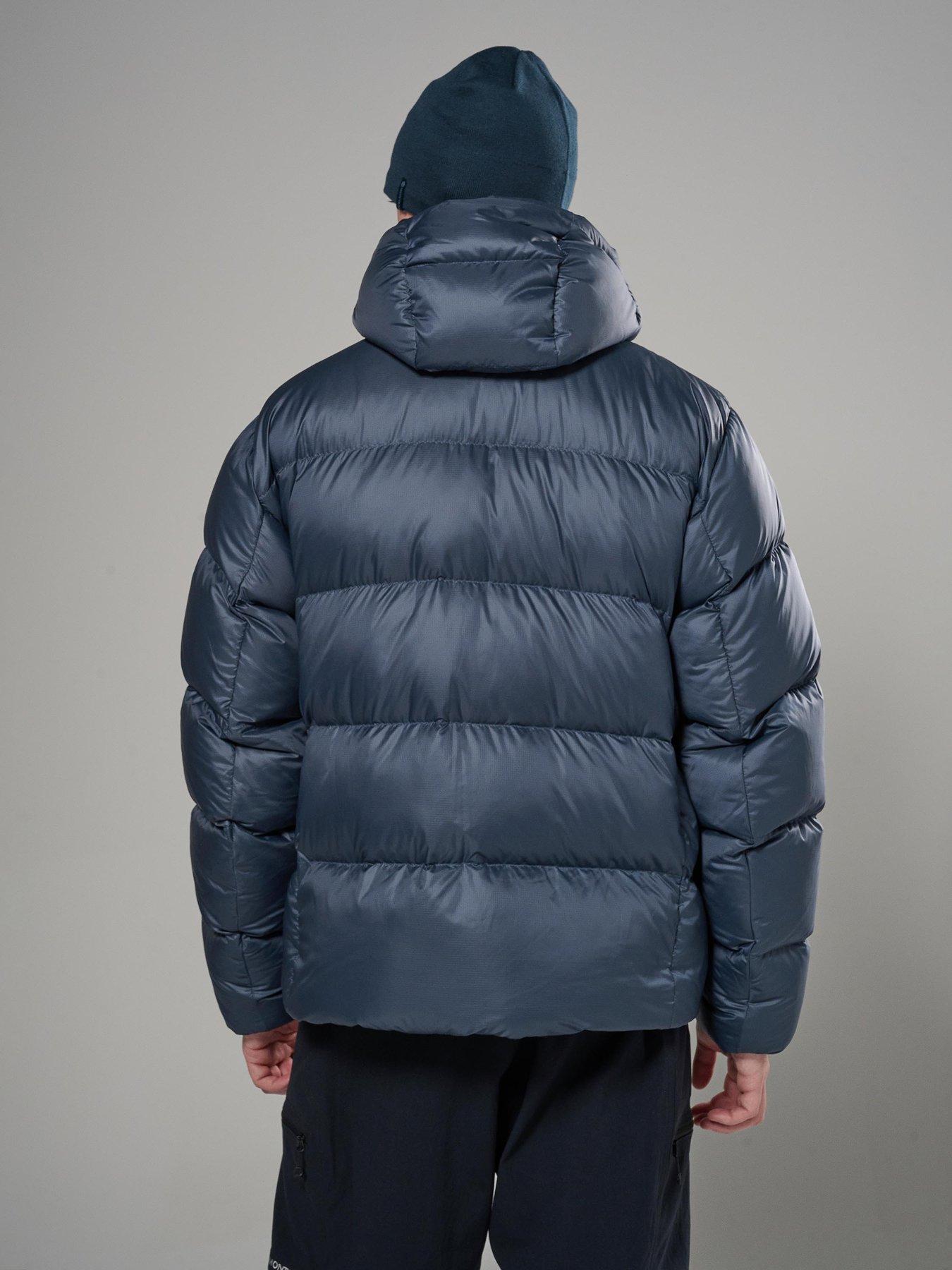 Image 2 of 7 of Montane Mens Thaw Hooded Insulated Full Zip Jacket - Navy