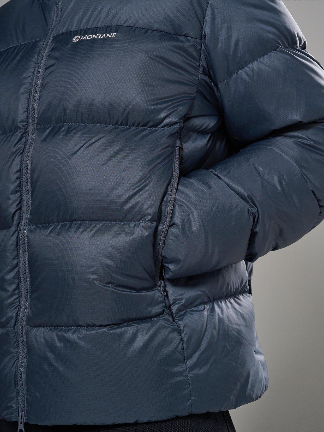 Image 5 of 7 of Montane Mens Thaw Hooded Insulated Full Zip Jacket - Navy