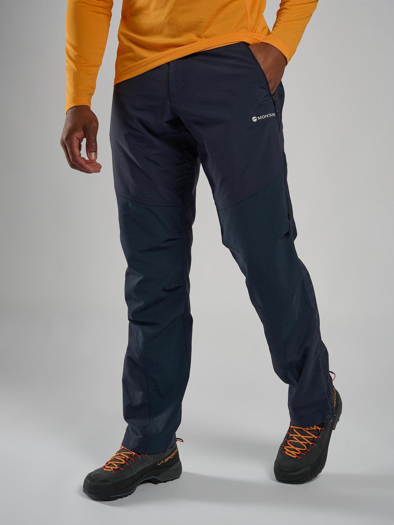 Montane Mens Terra Regular Length Trousers - Navy
