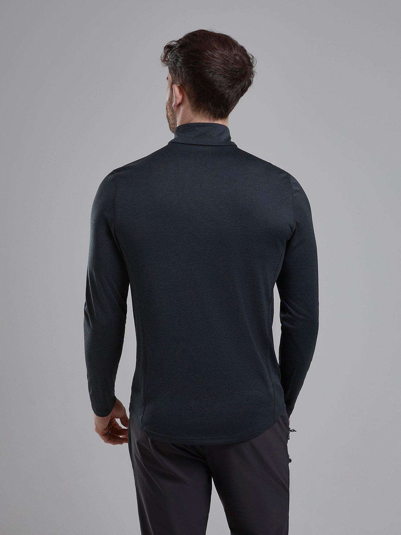 Image 2 of 2 of Montane Mens Dart 1/4 Zip Top - Black