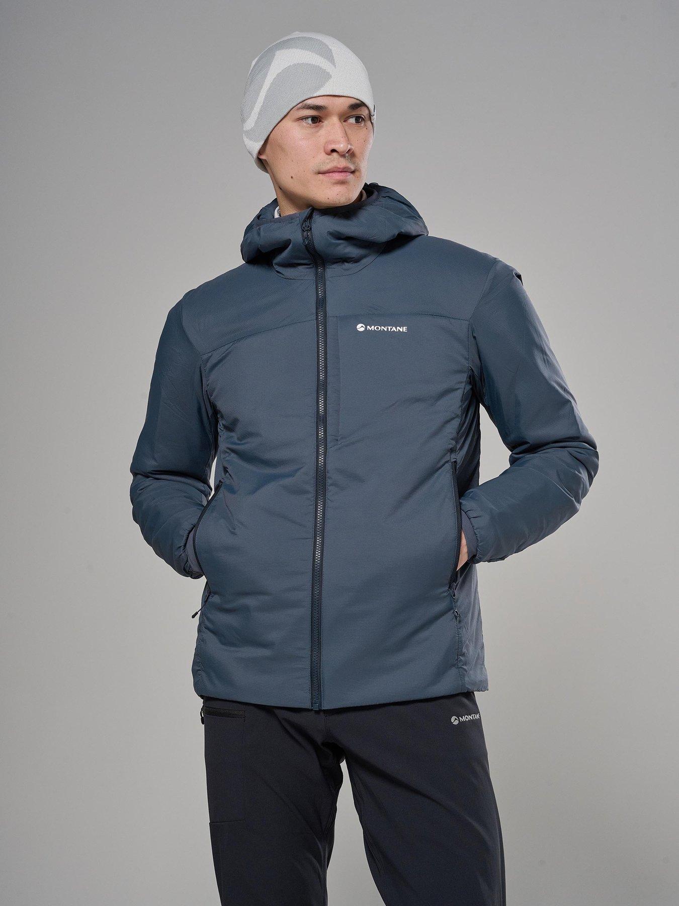 Image 1 of 6 of Montane Mens Sirocco Xt Hooded Insulated Full Zip Jacket - Navy