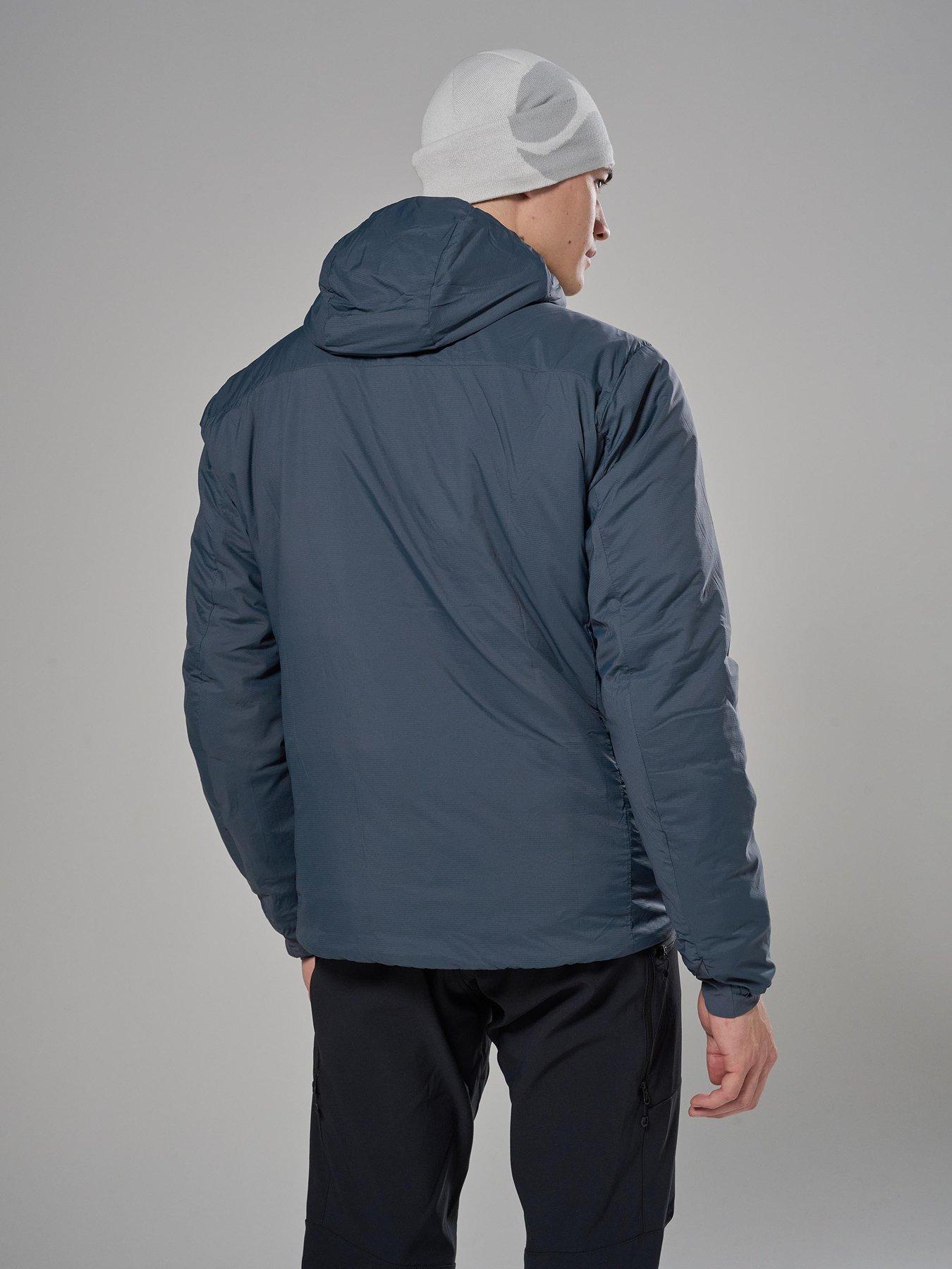Image 2 of 6 of Montane Mens Sirocco Xt Hooded Insulated Full Zip Jacket - Navy