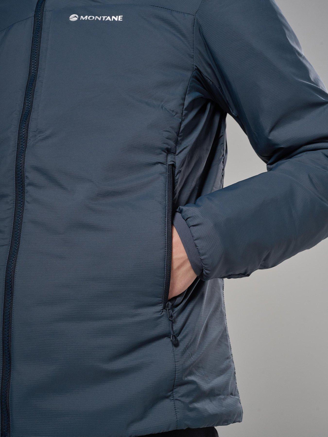 Image 5 of 6 of Montane Mens Sirocco Xt Hooded Insulated Full Zip Jacket - Navy