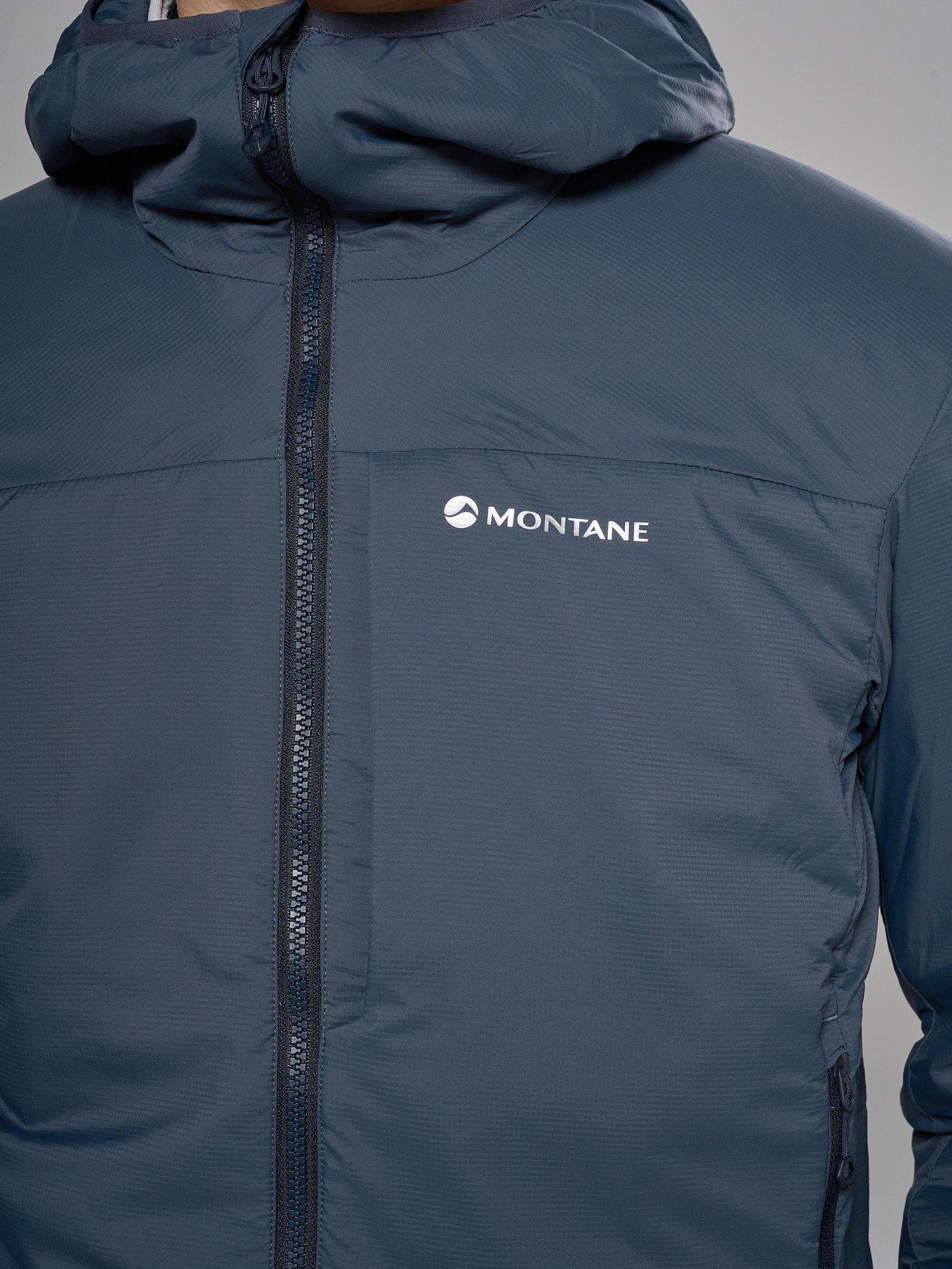 Image 6 of 6 of Montane Mens Sirocco Xt Hooded Insulated Full Zip Jacket - Navy