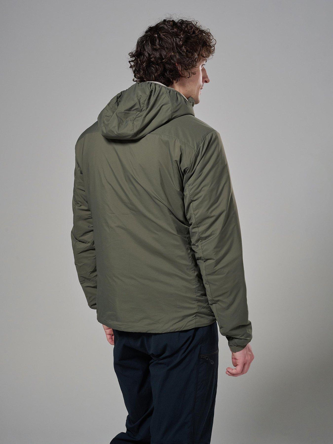 Image 2 of 7 of Montane Mens Sirocco Xt Hooded Insulated Jacket - Green