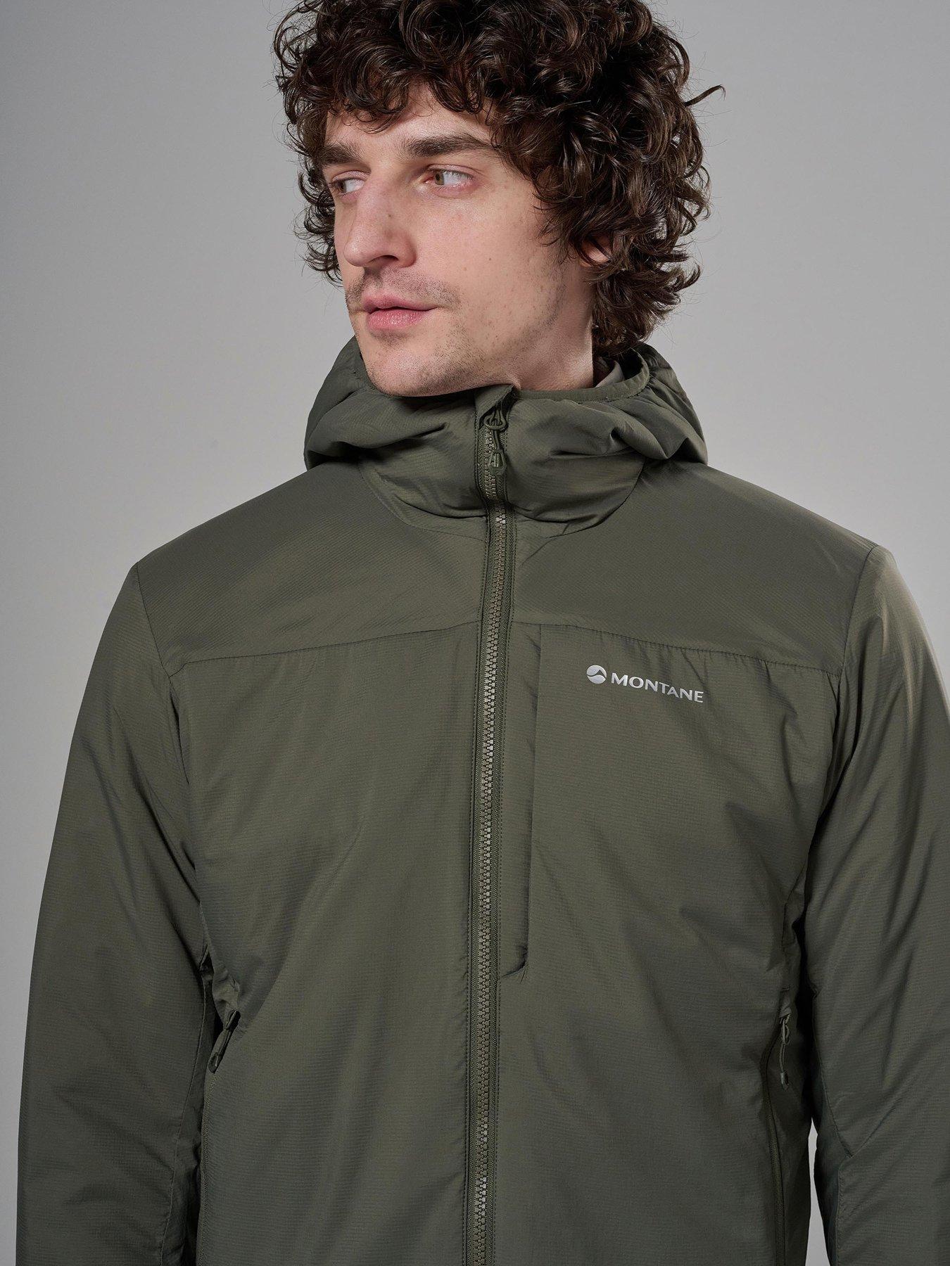 Image 5 of 7 of Montane Mens Sirocco Xt Hooded Insulated Jacket - Green