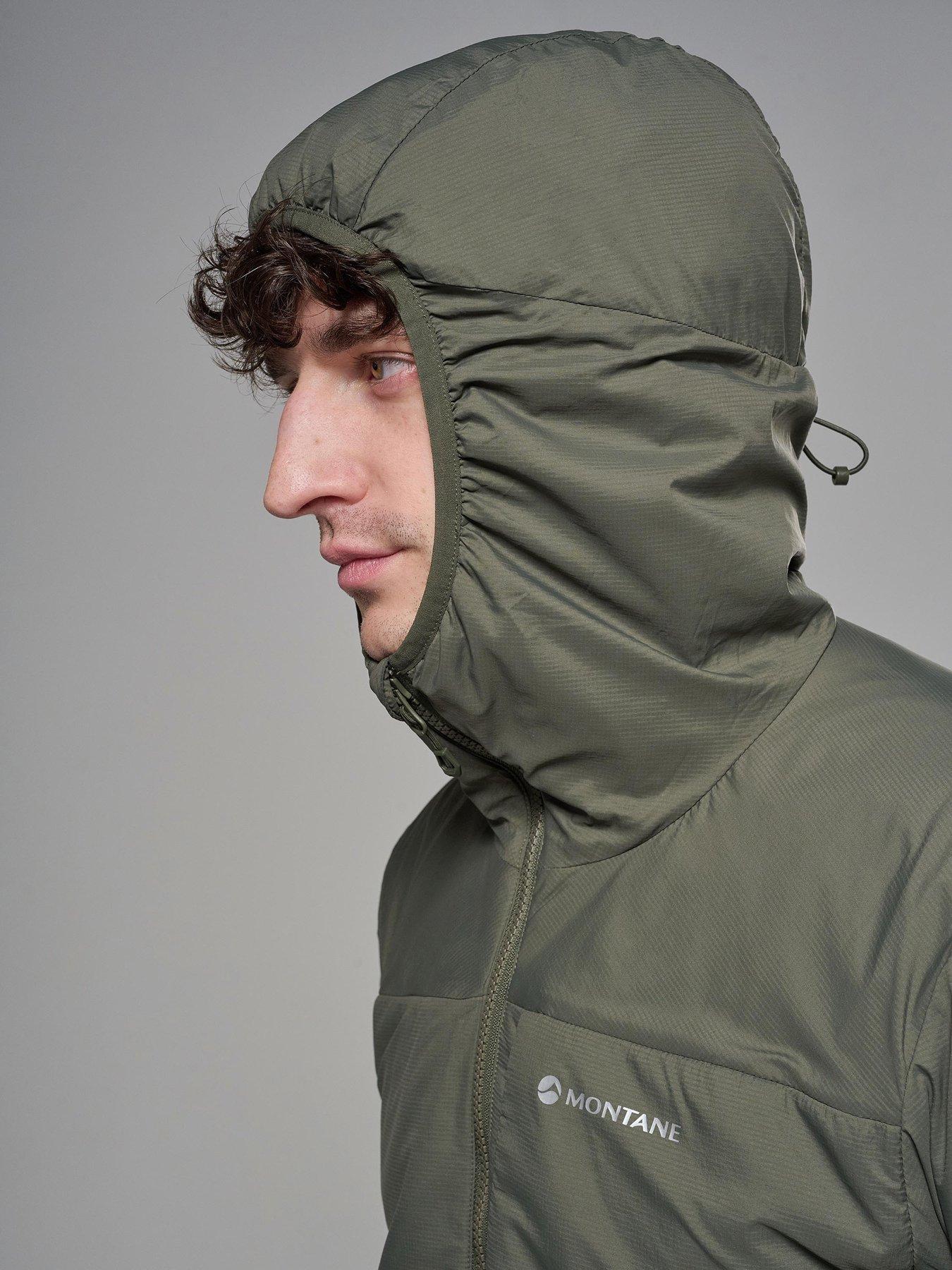 Image 7 of 7 of Montane Mens Sirocco Xt Hooded Insulated Jacket - Green