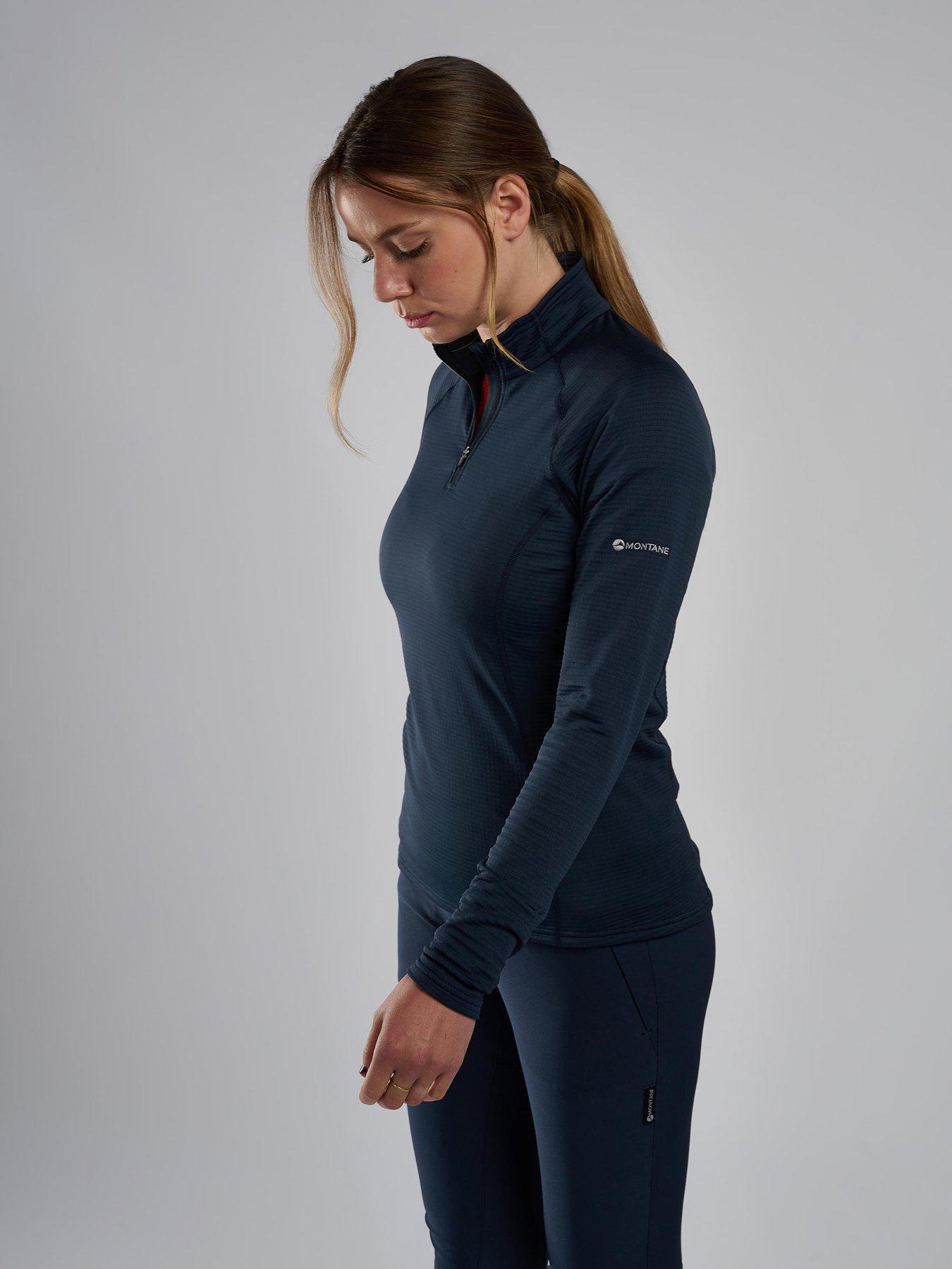 Montane Womens Protium Lite Pull On Fleece - Navy